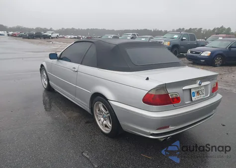2003 BMW 330Ci z USA, uszkodzony, nr VIN WBABS53413JU97263